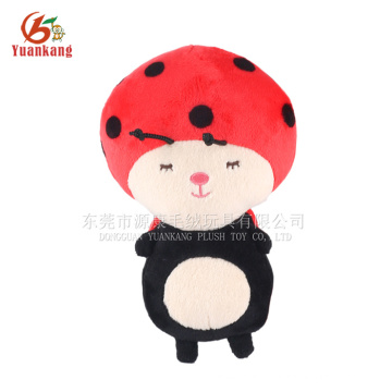 OEM service animal insect toy stuffed ladybug plush